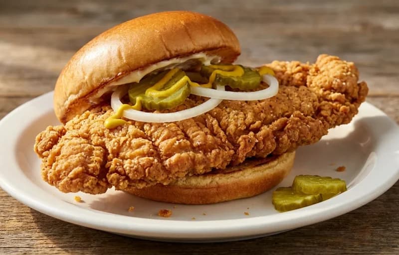 Pork Tenderloin Sandwich