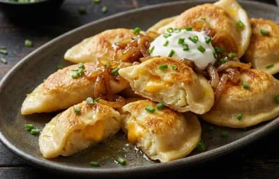 Potato and Cheese Pierogies