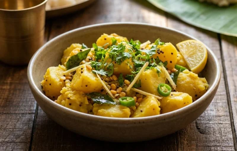 Set Dosa, Potato Sagu and Coconut Chutney - Recipe 2