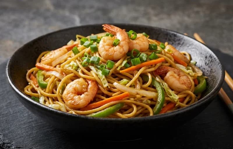 Drums of Heaven with Prawn Hakka Noodles - Recipe 2