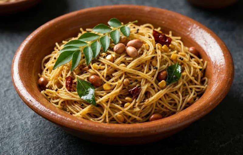 Puli Sevai with Appalam - Recipe 1