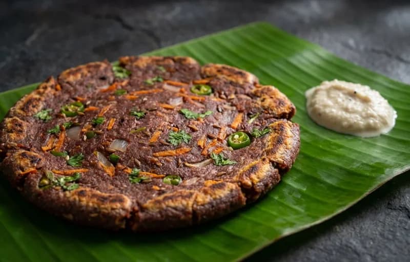 Avarekalu Saaru with Ragi Rotti - Recipe 2