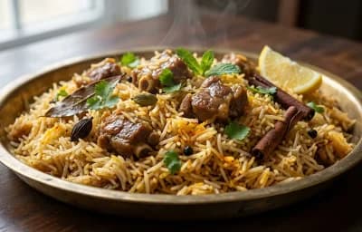 Rajasthani Mutton Pulao