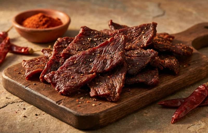 Red Chile Beef Jerky