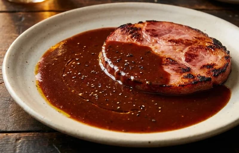 Country Ham with Red-Eye Gravy, Red-Eye Gravy, Southern Grits, Indian Fried Eggs and Buttermilk Biscuits - Recipe 2