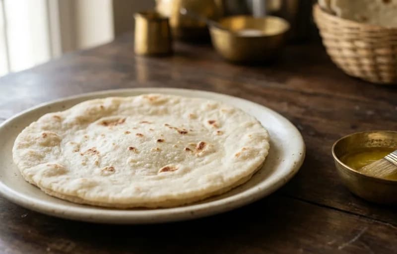 Crab Masala, Rice Bhakri and Sol Kadhi - Recipe 2