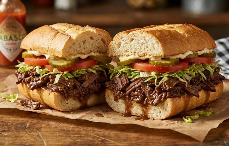 Roast Beef Debris Po'boy