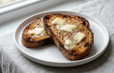 Rye Toast with Butter