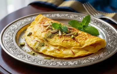 Saffron Omelette
