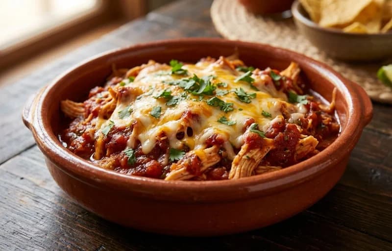 Salsa Chicken, Ground Beef over Rice and Black Bean Soup - Recipe 1