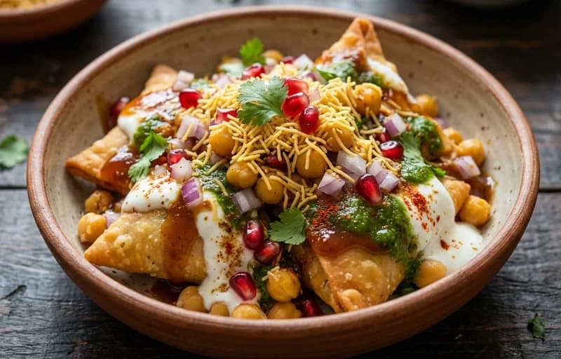 Samosa Chaat