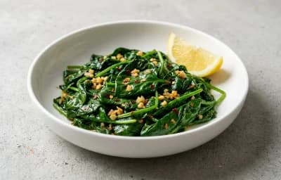 Sauteed Spinach with Garlic