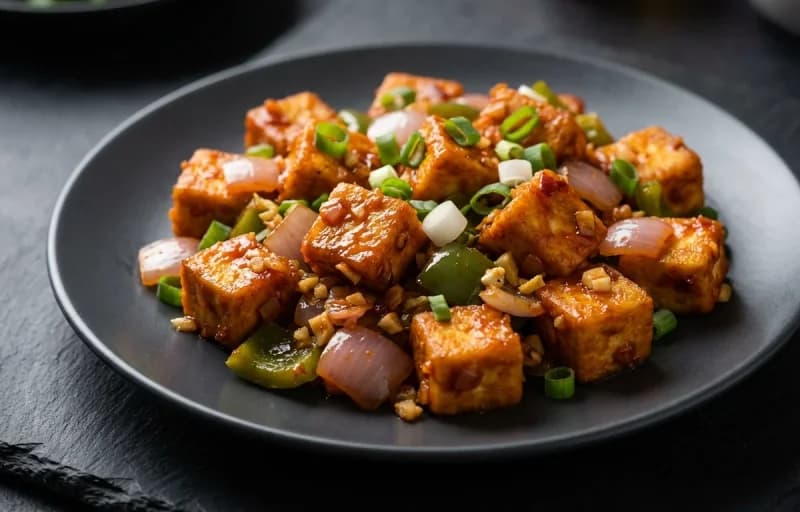 Schezwan Paneer Dry