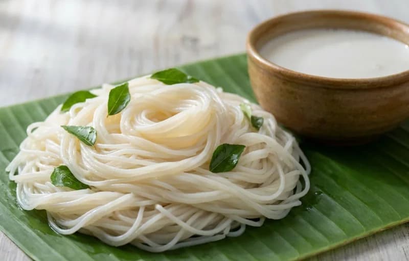 Semige, Coconut Milk and Jaggery Syrup - Recipe 1