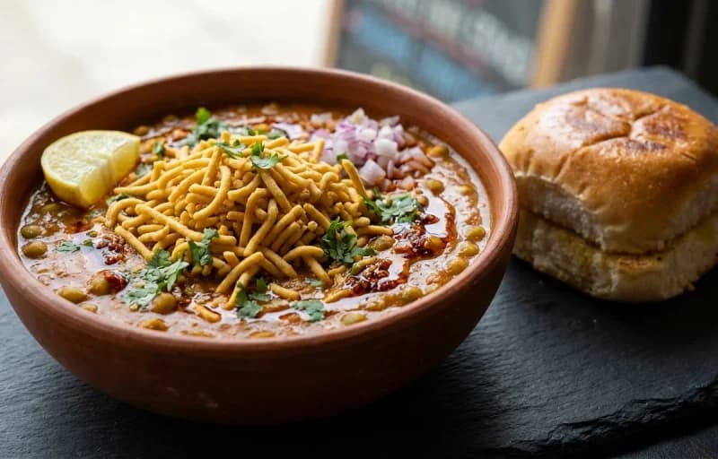 Sev Usal, Tari Wala Chicken and Ladi Pav - Recipe 1