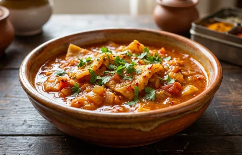 Seyal Phulko with Egg Masala Fry - Recipe 1