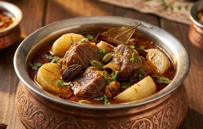 Shab Deg with Kashmiri Girda - Recipe 1