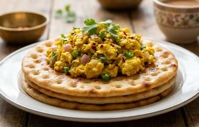 Sheermal Toast with Scrambled Eggs