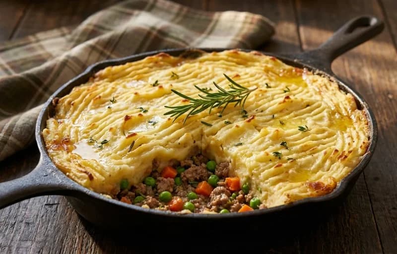 Shepherd's Pie with Buttered Peas - Recipe 1