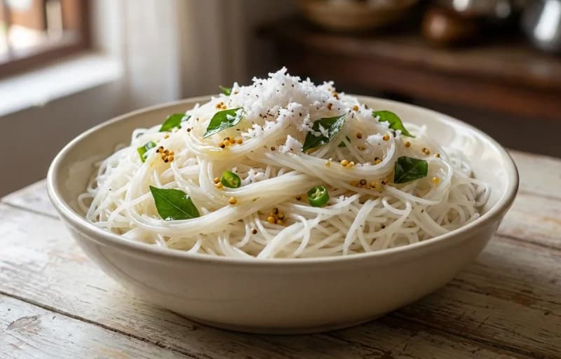 Shevai with Sweetened Coconut Milk - Recipe 1