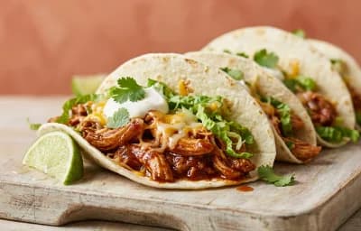 Shredded Chicken Tacos