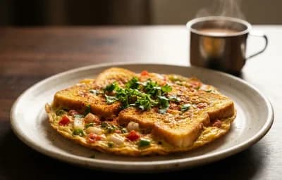 Sindhi Bread Omelette