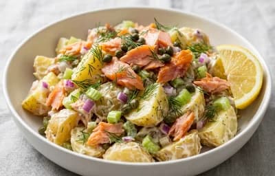Smoked Salmon Potato Salad