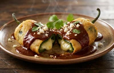 Smothered Chile Rellenos