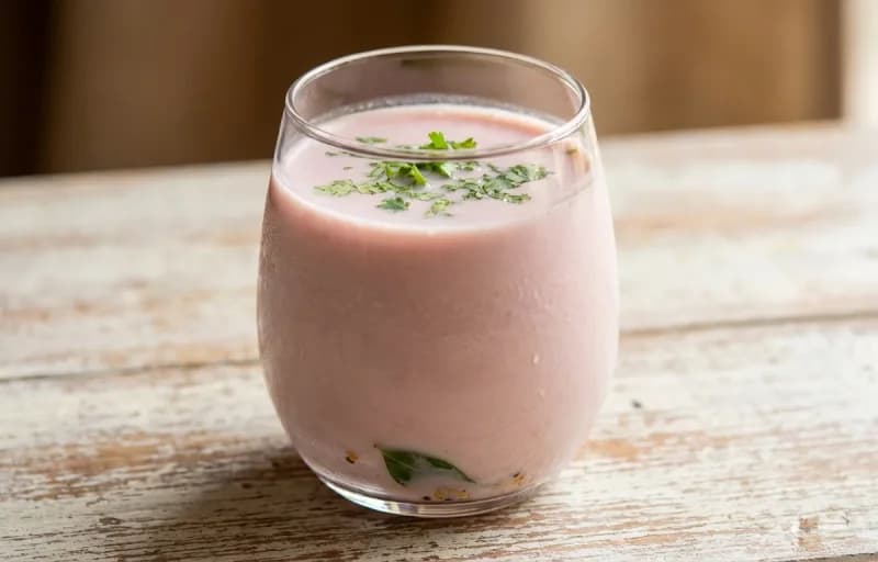 Kolambi Bhaat with Sol Kadhi - Recipe 2