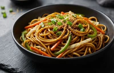 Soy Sauce Lo Mein