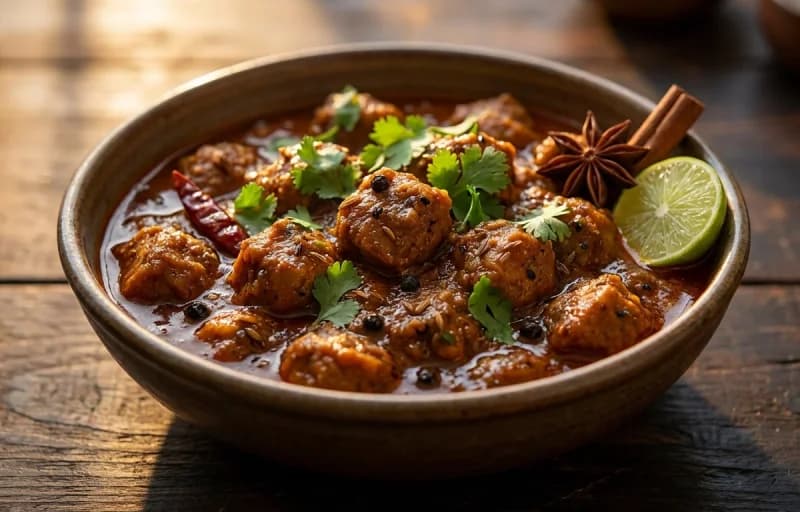 Soya Xacuti with Goan Poi - Recipe 1