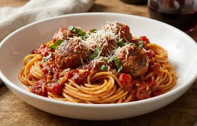 Spaghetti and Meatballs