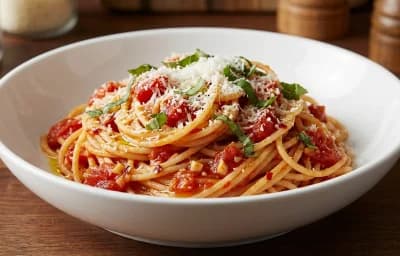 Spaghetti with Tomato Sauce