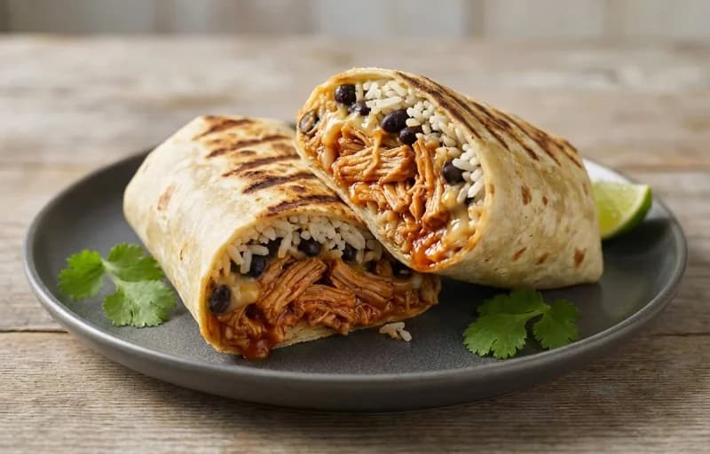 Spicy Pork Burrito
