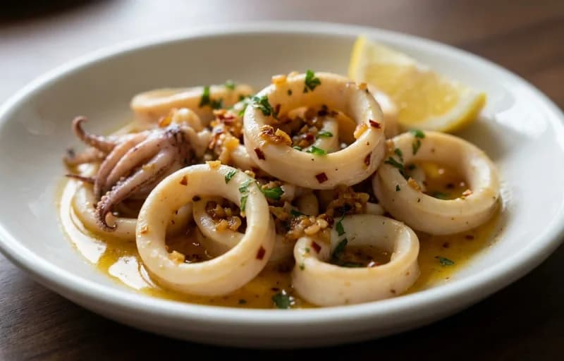 Squid Butter Garlic