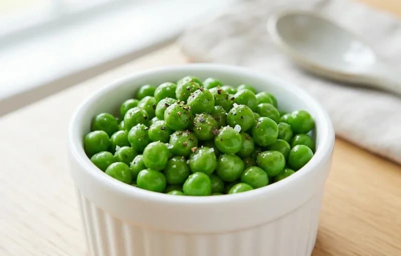 Tuna Noodle Casserole with Steamed Peas - Recipe 2