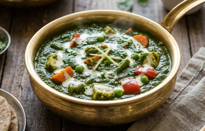 Subz Miloni with Peas Pulao - Recipe 1