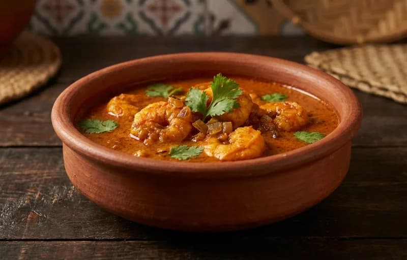 Sungta Ambat, Ukda Tandul and Tendli Bhaji - Recipe 1