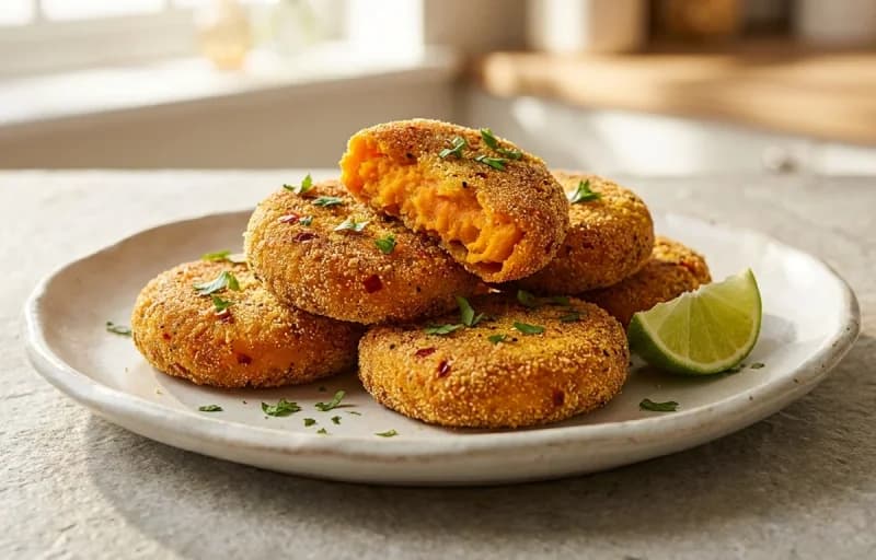 Sweet Potato Talleo, Ladi Pav and Masala Chai - Recipe 1