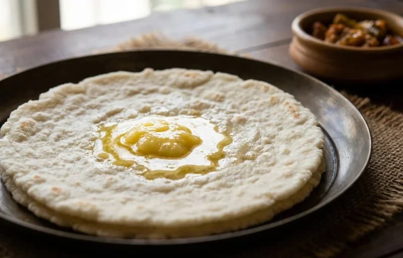 Kolambi che Kalvan with Tandalachi Bhakri - Recipe 2