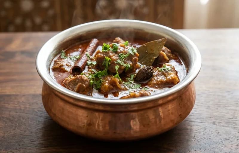 Tash Mutton with Poha Fry - Recipe 1