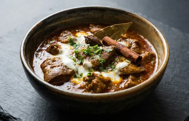 Tcharvan with Steamed Basmati Rice - Recipe 1