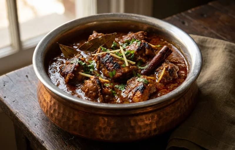 Teetar Curry with Bajra Roti - Recipe 1