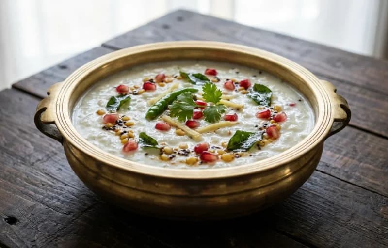 Thayir Sadam with Muttai Omelette - Recipe 1