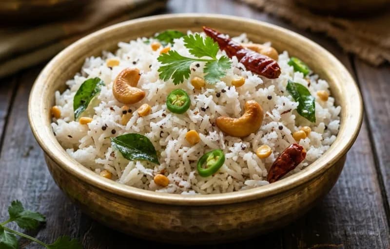 Thengai Sadam with Avial - Recipe 1