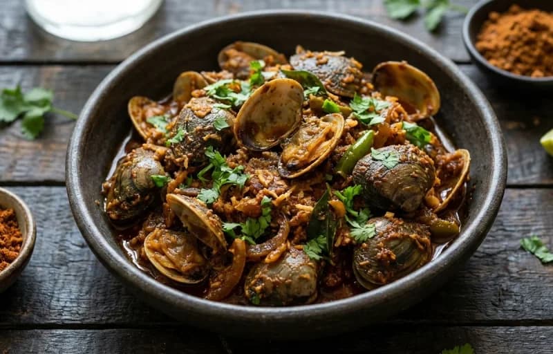 Tisrya Sukka, Jowar Bhakri and Sol Kadhi - Recipe 1