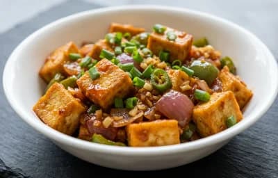 Tofu in Hot Garlic Sauce
