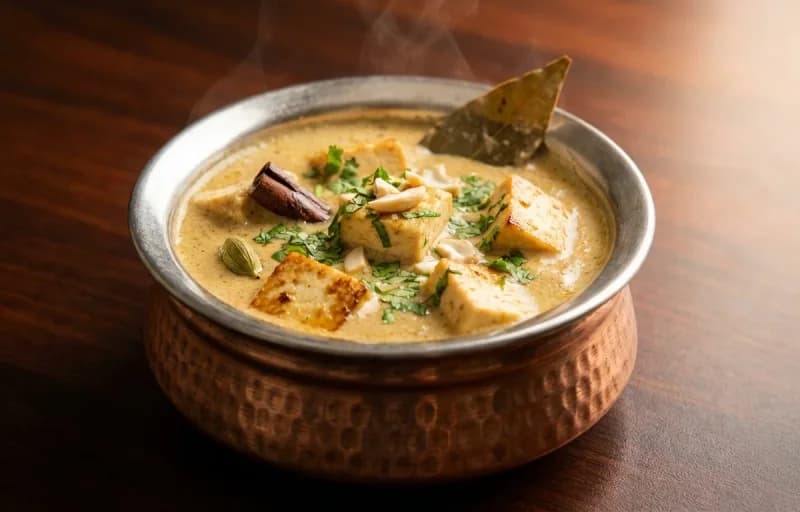 Tofu Shahi Korma with Jeera Rice - Recipe 1