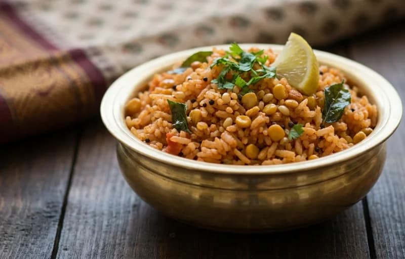 Tomato Bath, Cucumber Raita and Akki Sandige - Recipe 1