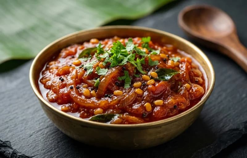 Kerala Appam with Tomato Fry - Recipe 2